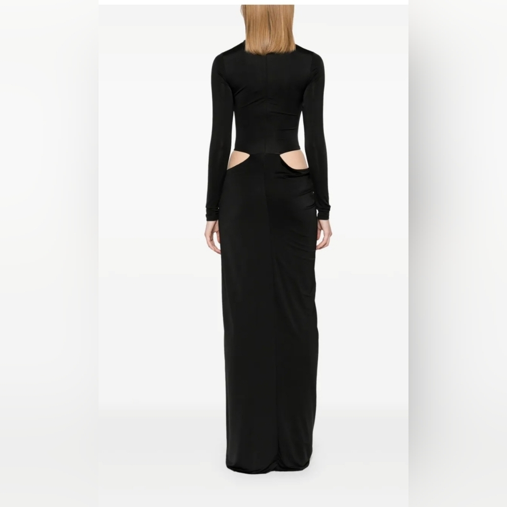 Cult Gaia Keri Black Gown US4/SM - Picture 3 of 7